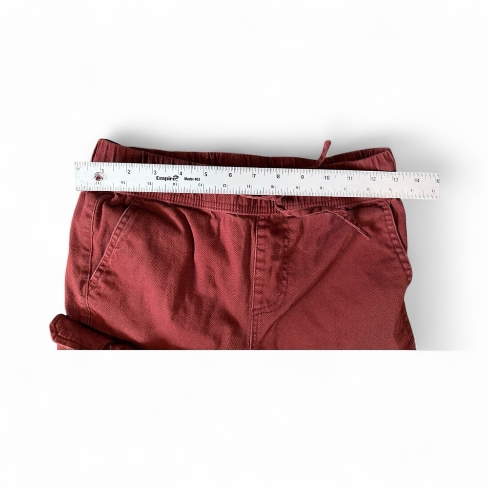 Ring of Fire Burgundy Cargo Joggers for Kids - Picture 5 of 5